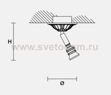 Настенный светильник Masiero OTTOCENTO VE 1099 APL1b LED