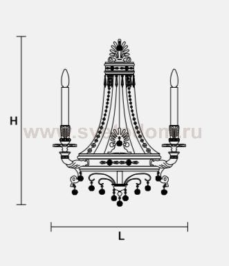 Настенный светильник Masiero OTTOCENTO VE 804 A3