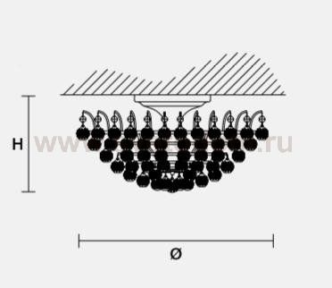 Потолочный светильник Masiero OTTOCENTO VE 808 PL3