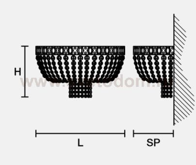 Настенный светильник Masiero OTTOCENTO VE 835 A2