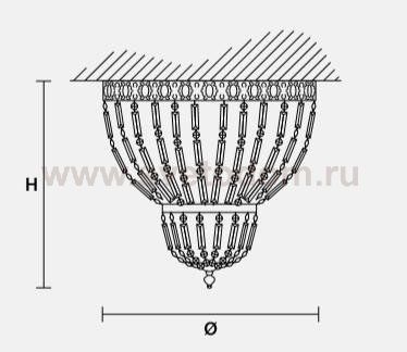 Потолочный светильник Masiero OTTOCENTO VE 837 PL3