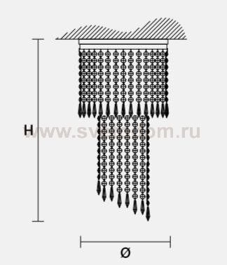 Потолочный светильник Masiero OTTOCENTO VE 840 PL3