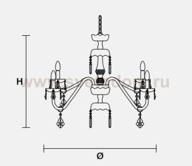 Подвесной светильник Masiero OTTOCENTO VE 880 12