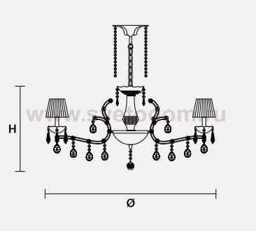 Подвесной светильник Masiero OTTOCENTO VE 960 10