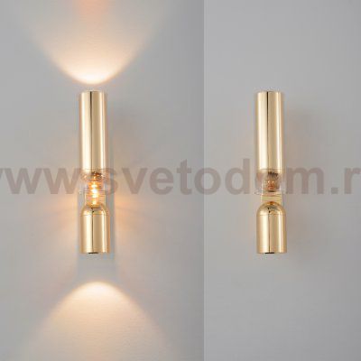Светильник настенный бра Crystallux VENTO AP15W LED GOLD VENTO