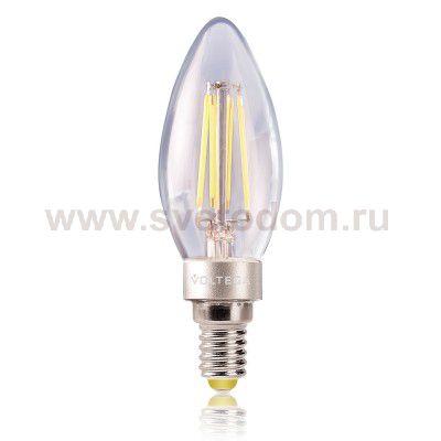 Лампа светодиодная свеча 4W Е14 4000К VG1-C1E14cold4W-F1