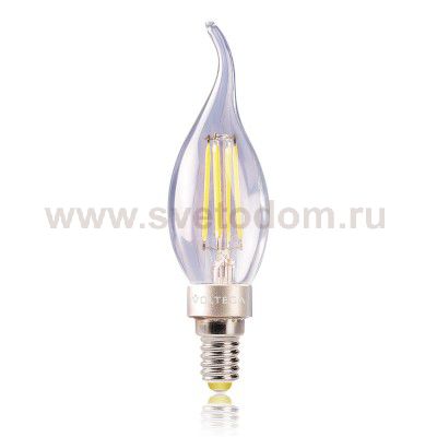 Лампа светодиодная свеча на ветру 4W Е14 4000К VG1-CW1E14cold4W-F1