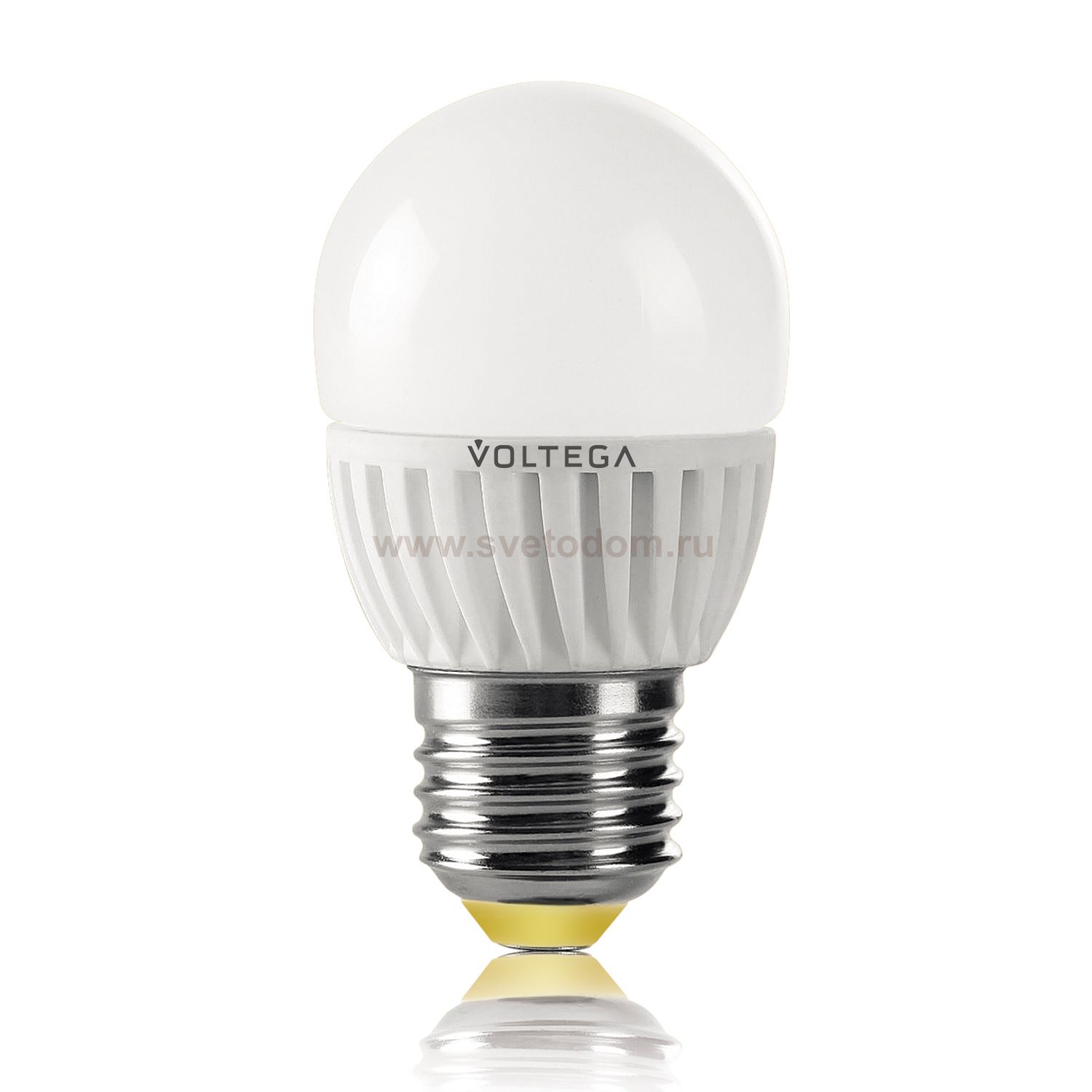 Лампа светодиодная шар 6.5W Е27 2800К VG1-G2E27warm6W-C