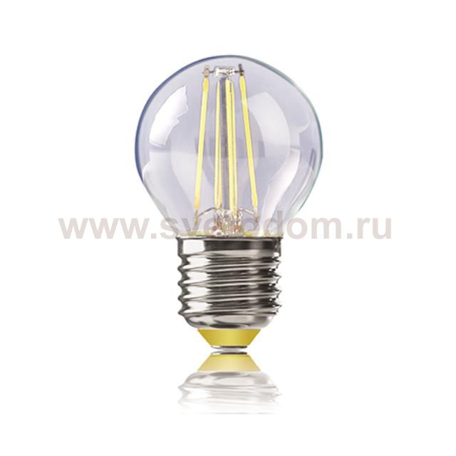 Светодиодная лампа Шар Е27 2800К 4W VG10-G1E27warm4W-F