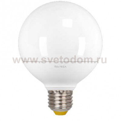 Лампочка светодиодная шар E27 12Вт VG2-G2E27cold12W Voltega
