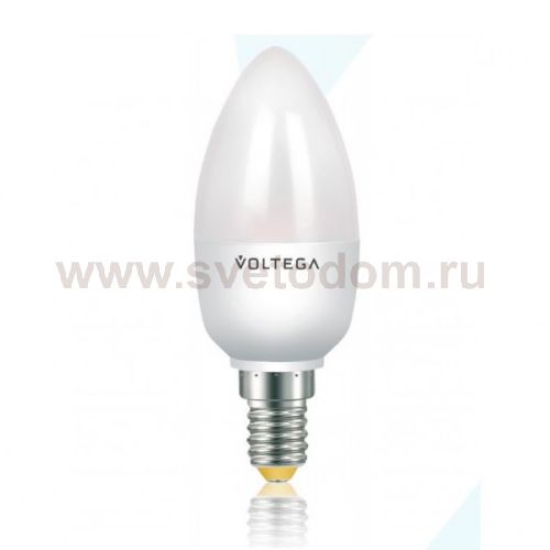 Лампа светодиодная свеча 5.4W Е14 4000К VG4-C2E14cold5W