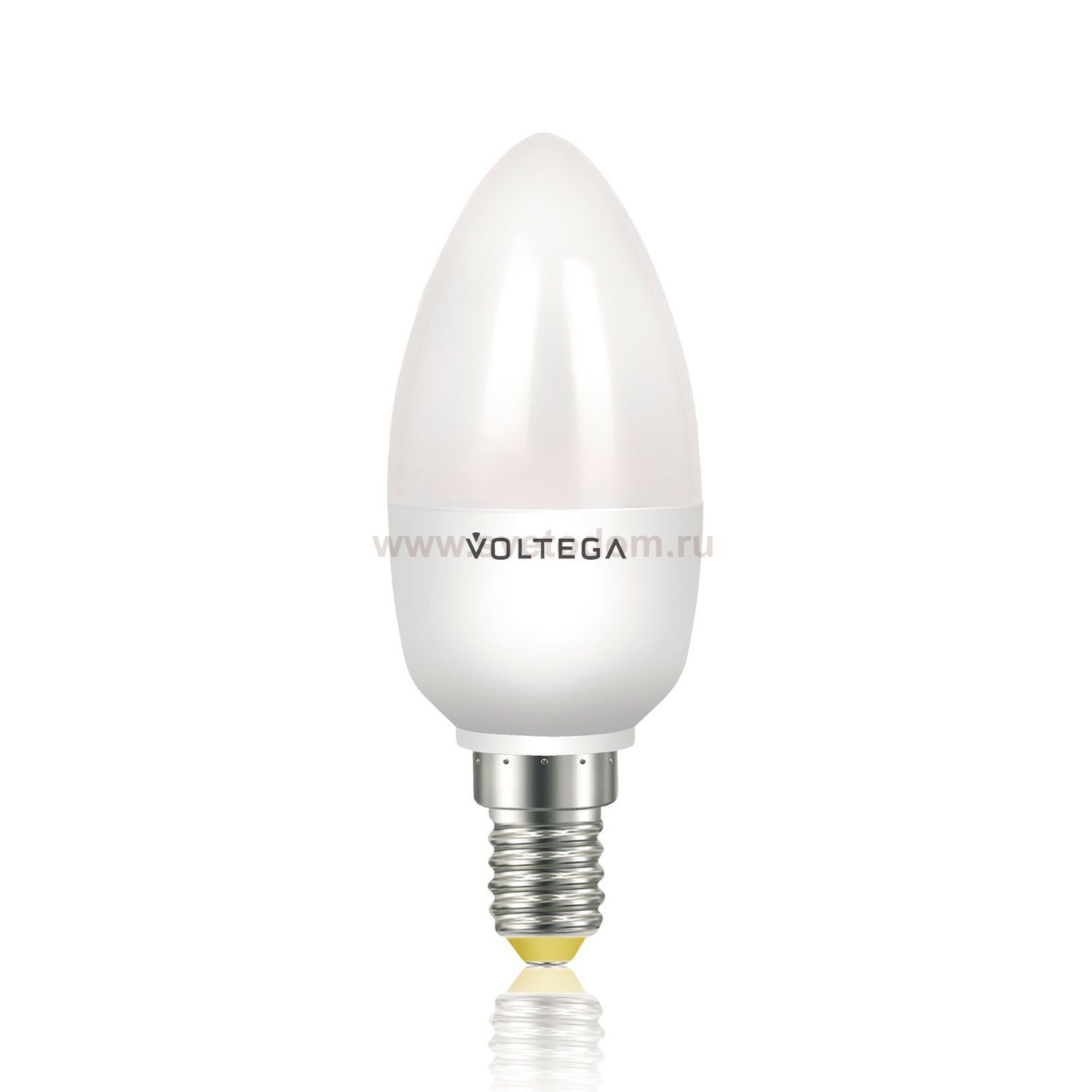 Светодиодная лампа Свеча E14 2800К 5.5W VG3-C2E14warm6W