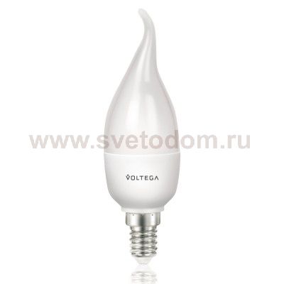 Лампа светодиодная свеча на ветру 5.4W Е14 4000К VG4-CW2E14cold5W