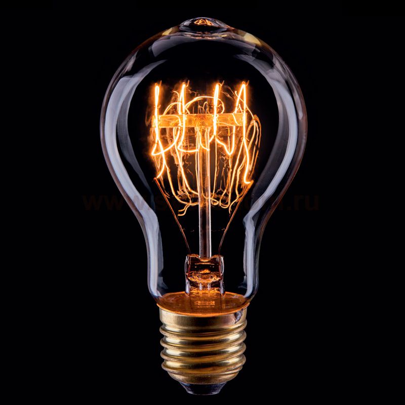 Лампа накаливания винтажная VG6-A19A3-40W Voltega