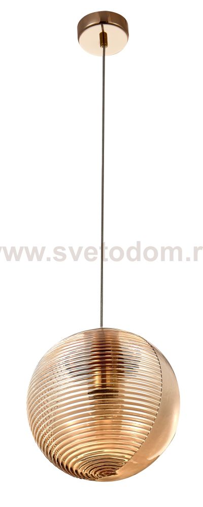 Светильник Crystal lux VIGO SP1 D200 AMBER