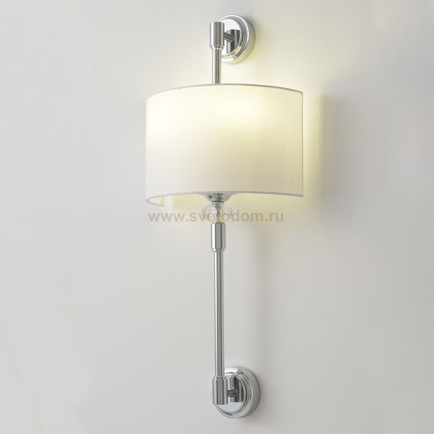 Бра Crystal Lux VINTAGE AP2 CHROME