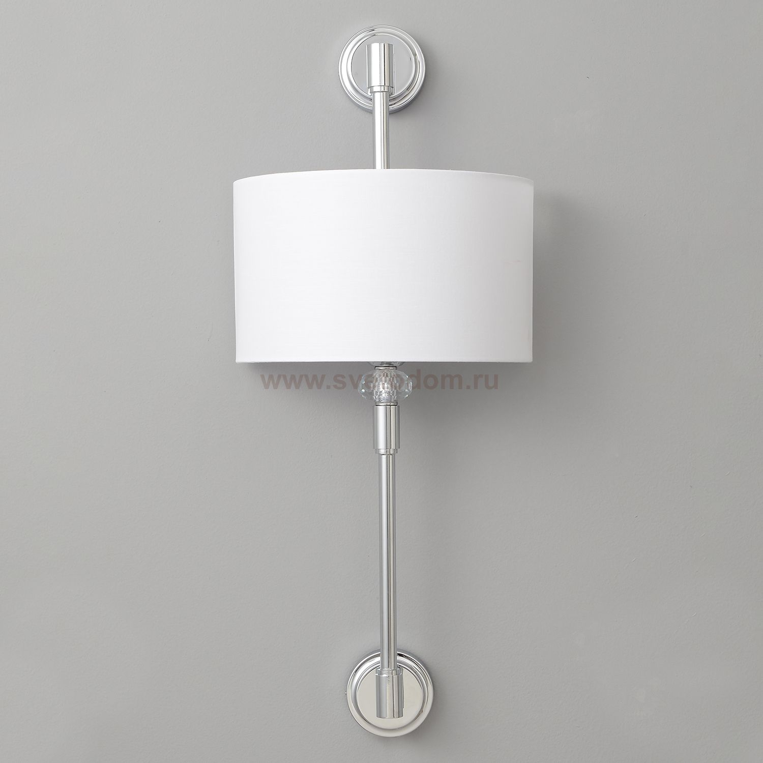Бра Crystal Lux VINTAGE AP2 CHROME