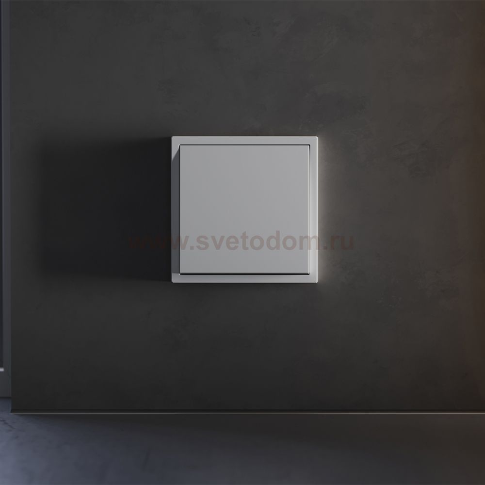 Клавиша для выключателя/переключателя одноклавишного, S70 (серый)