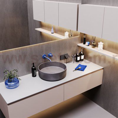Накладка для розетки с заземлением, защитными шторками и крышкой, S70 (графит)