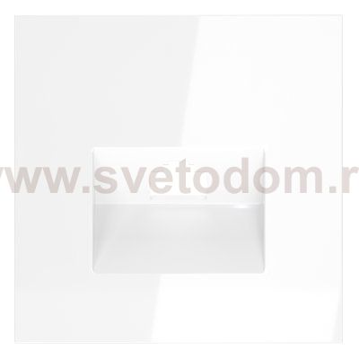 Накладка для розетки компьютерной RJ45 кат.6, S70 (белый глянцевый)