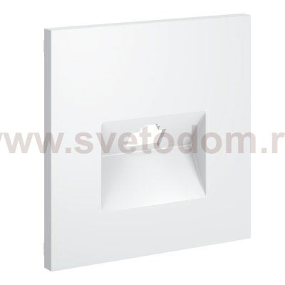 Накладка для розетки компьютерной RJ45 кат.6, S70 (белый матовый)