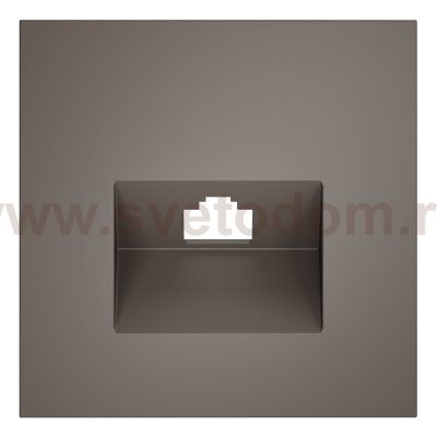 Накладка для розетки компьютерной RJ45 кат.6, S70 (капучино)