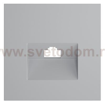 Накладка для розетки компьютерной RJ45 кат.6, S70 (серый)