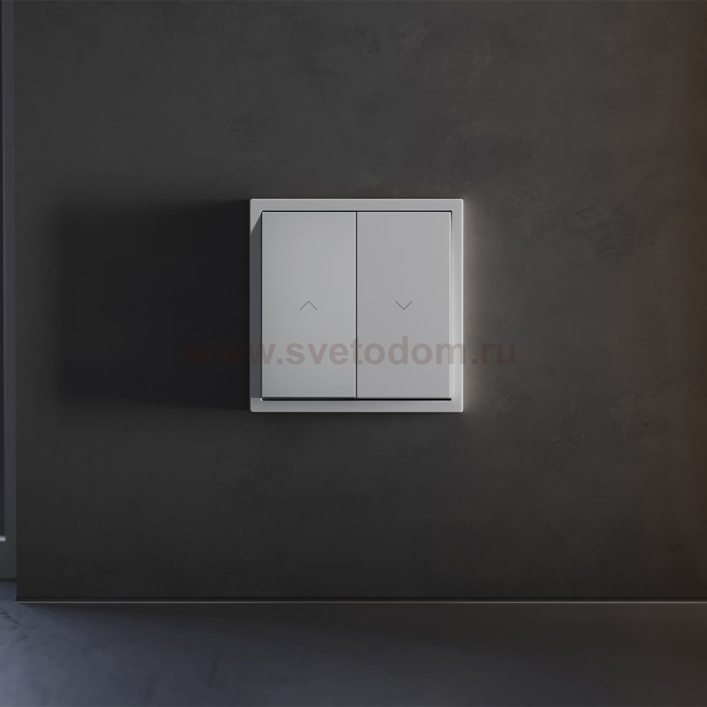 Клавиши для выключателя жалюзи, S70 (серый)