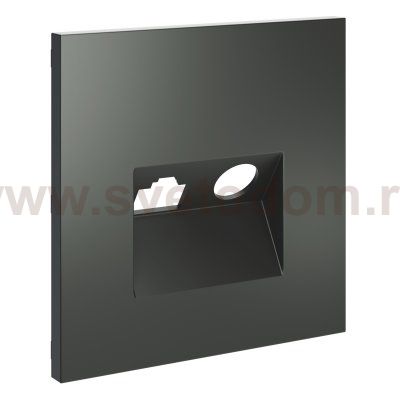 Накладка для розетки TV+RJ45 кат. 6, S70 (титан)