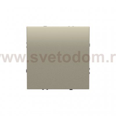 Выключатель встраиваемый VOLTUM S70 одноклавишный 10А, (кашемир) (VLS010103)