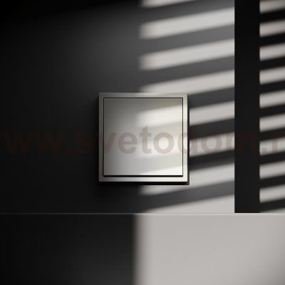 Перекрестный переключатель встраиваемый VOLTUM S70 одноклавишный 10А, (шелк) (VLS010504)