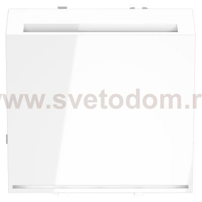 Выключатель встраиваемый VOLTUM S70 карточный 16А, (белый глянцевый)