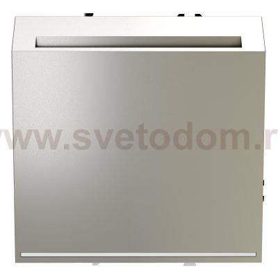 Выключатель встраиваемый VOLTUM S70 карточный 16А, (шелк)