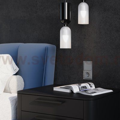 Выключатель встраиваемый VOLTUM S70 трехклавишный 10А, (сталь) (VLS030105)