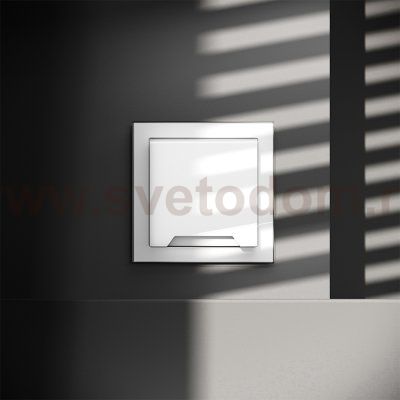 Розетка встраиваемая VOLTUM S70 с заземлением, защитными шторками и крышкой 16А, (белый глянцевый) (VLS040301)