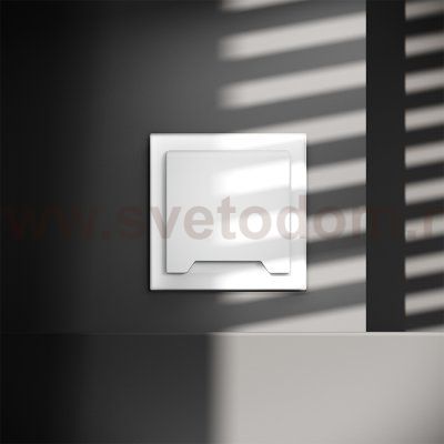 Розетка встраиваемая VOLTUM S70 с заземлением, защитными шторками и крышкой 16А, (белый матовый) (VLS040302)