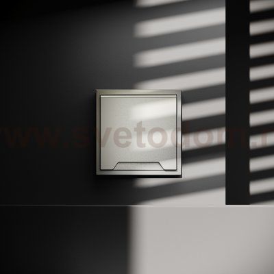 Розетка встраиваемая VOLTUM S70 с заземлением, защитными шторками и крышкой 16А, (шелк) (VLS040304)