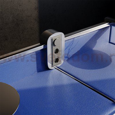 Розетка встраиваемая VOLTUM S70 с заземлением и защитными шторками, 16А, с USB, A+A, (титан) (VLS040406)