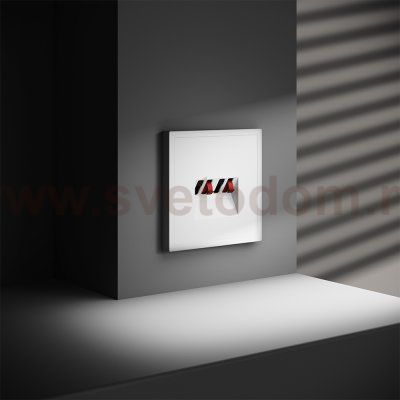 Розетка акустическая встраиваемая VOLTUM S70 4-местная, (белый матовый) (VLS060302)