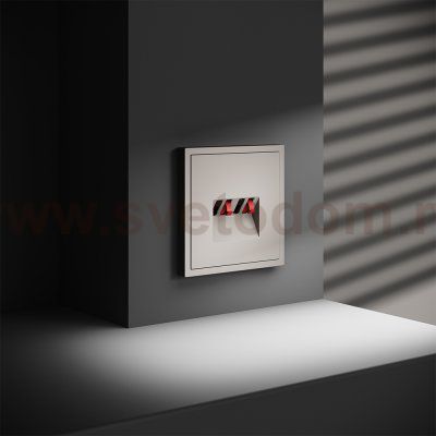 Розетка акустическая встраиваемая VOLTUM S70 4-местная, (кашемир) (VLS060303)