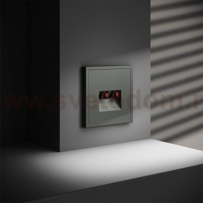 Розетка акустическая встраиваемая VOLTUM S70 4-местная, (титан) (VLS060306)