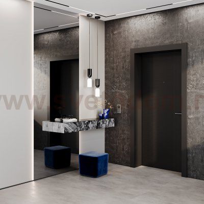 Терморегулятор электронный VOLTUM S70 с индикацией и датчиком, для теплого пола, (титан) (VLS070106)