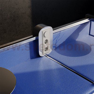 Светорегулятор встраиваемый VOLTUM S70 поворотно-нажимной 600 Вт, (кашемир) (VLS070303)