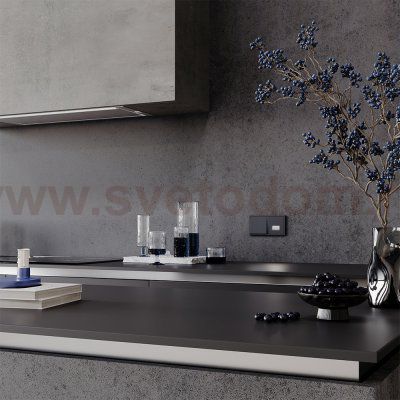 Подсветка светодиодная встраиваемая VOLTUM S70, (графит) (VLS070607)