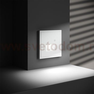 Подсветка светодиодная встраиваемая VOLTUM S70 с датчиком, (белый матовый) (VLS070702)