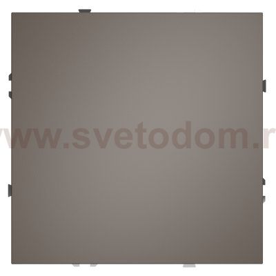 Заглушка VOLTUM S70 с суппортом, (капучино)