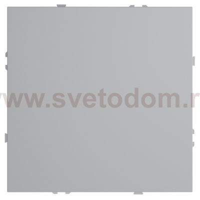 Заглушка VOLTUM S70 с суппортом, (серый)