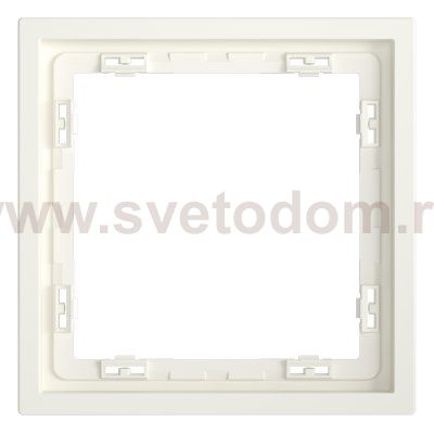 Рамка пластиковая VOLTUM S70 на 1 пост, (хлопок)