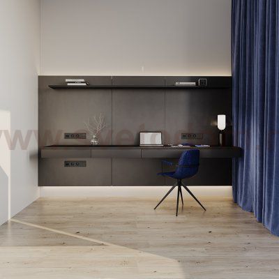 Рамка пластиковая VOLTUM S70 на 4 поста, (черный матовый) (VLS100408)