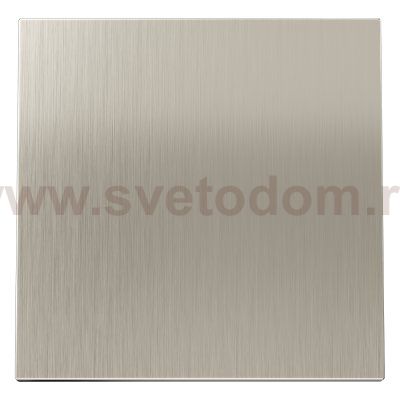 Клавиша для выключателя/переключателя одноклавишного, S70 Metal (никель)